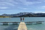 Lago Bermejales, lake swim, Granada, Andalucia, Spain