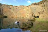 Blue Pool, Golwern Quarry Blue Pool, Golwern Quarry
