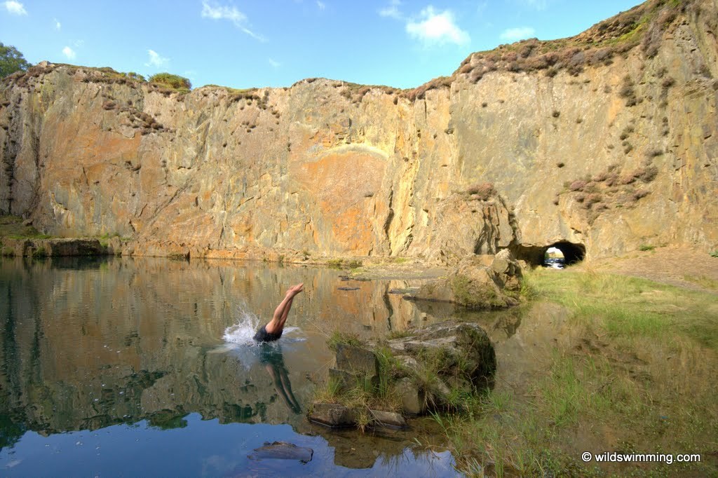Blue Pool, Golwern Quarry