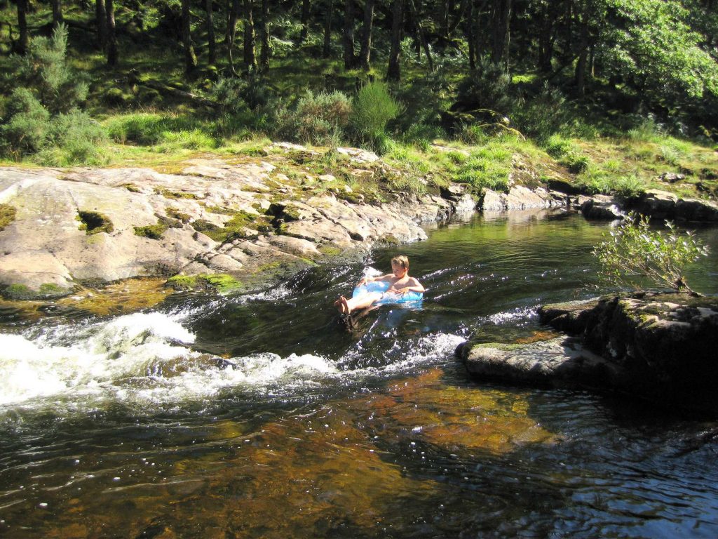 wild swimming river tubing